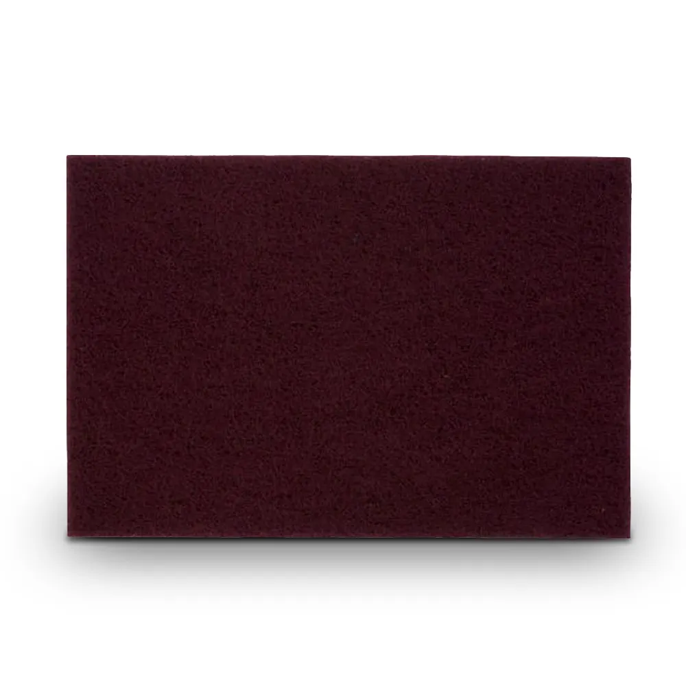 NORTON 150 x 230mm 240-360G Maroon-747 Surface-Conditioning Hand Pad - BEARTEX