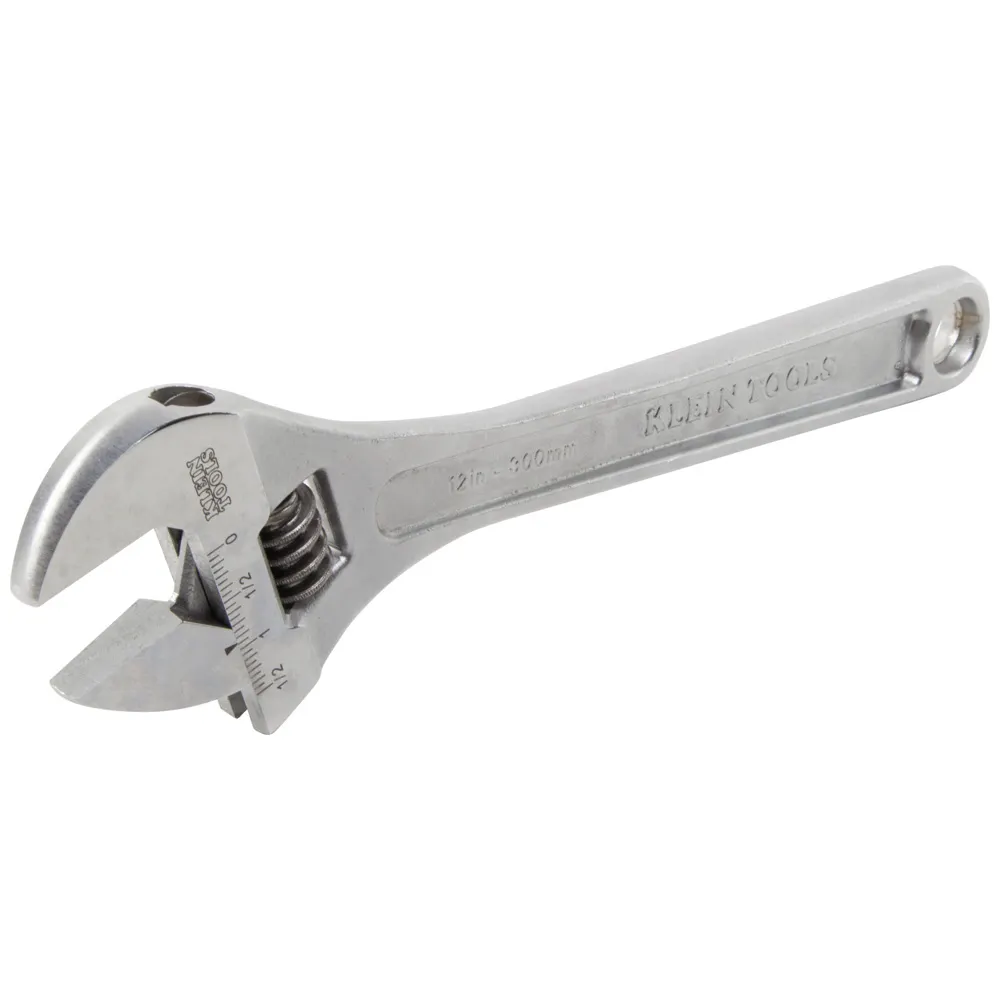 KLEIN 12inch Adjustable Wrench Extra-Capacity A-507-12