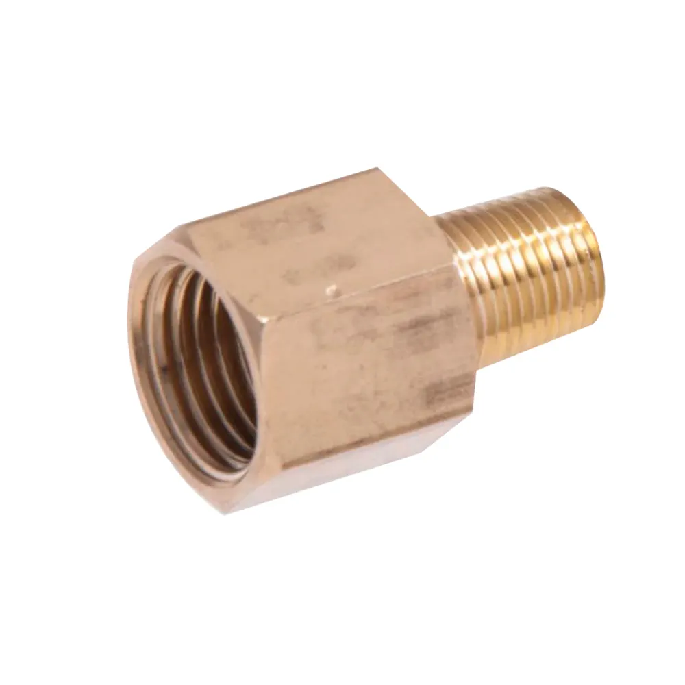 SONSBEEK Brass Adaptor 1/2inch Female 1/4inch Male 2PK BL72FM0804B