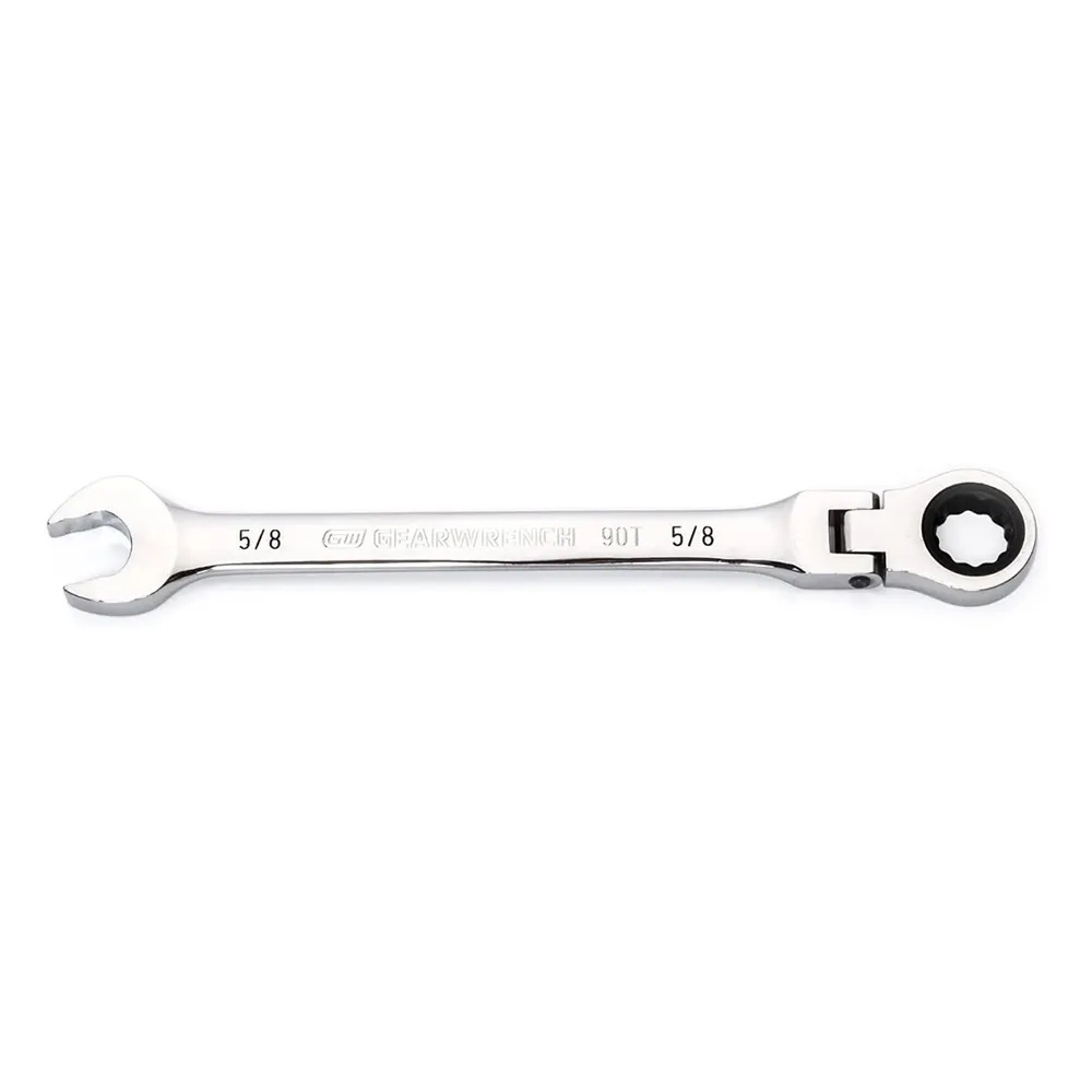 GEARWRENCH 5/8" 90T Flexhead Ratcheting Combination Wrench 86747