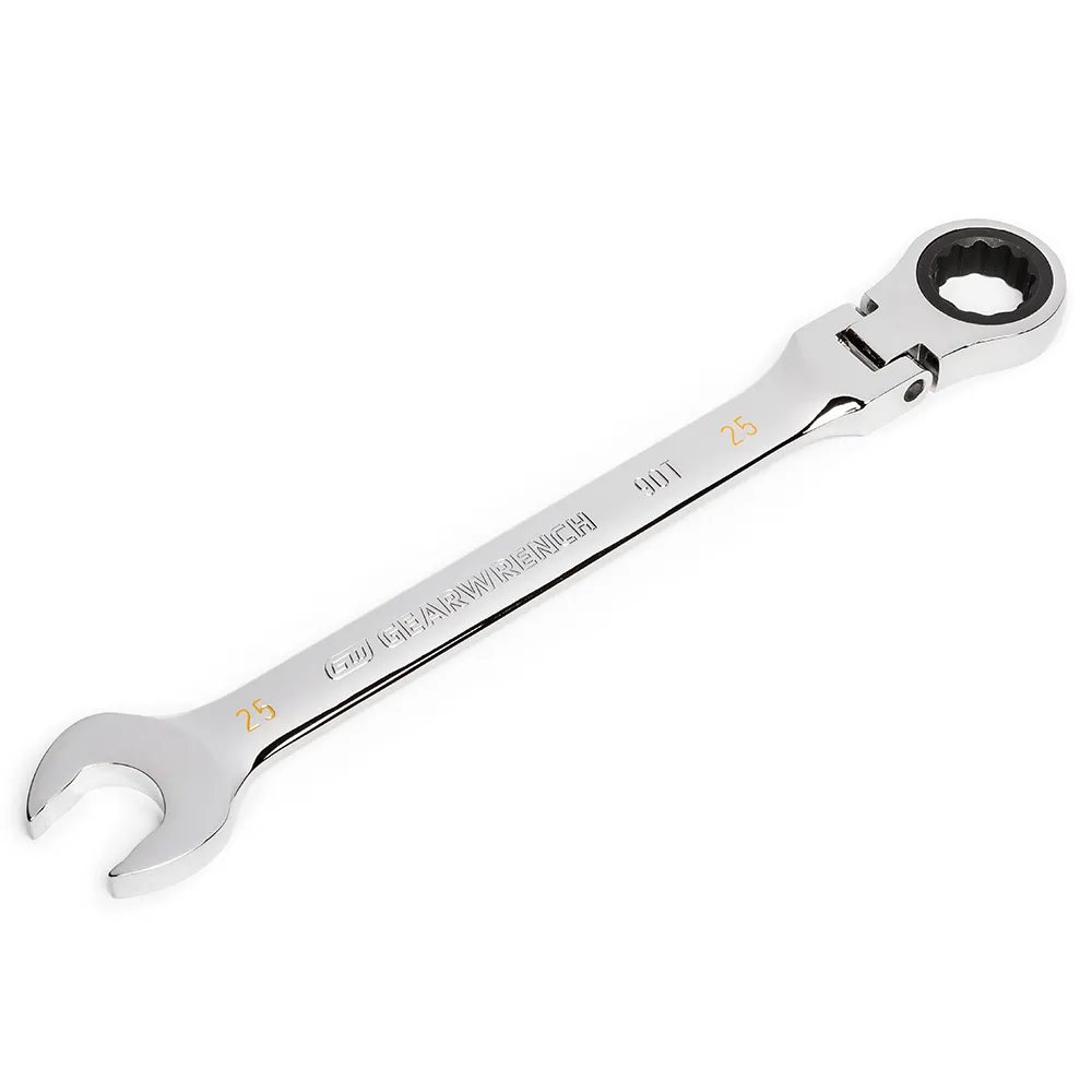 GEARWRENCH 25mm 90T Flexhead Ratcheting Combination Wrench 86725