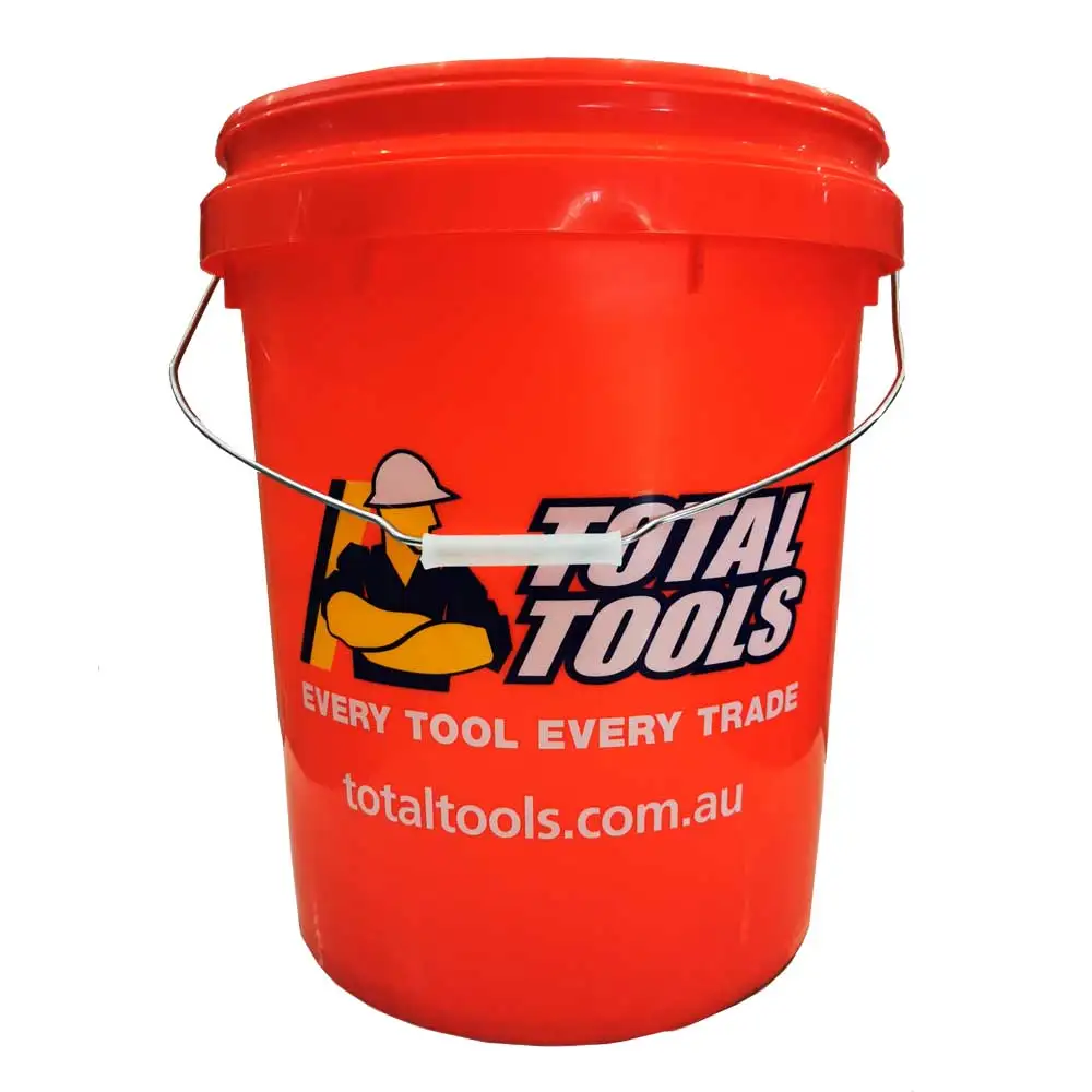 TOTAL TOOLS 20L Plastic Bucket W/ Handle TB20TTNL