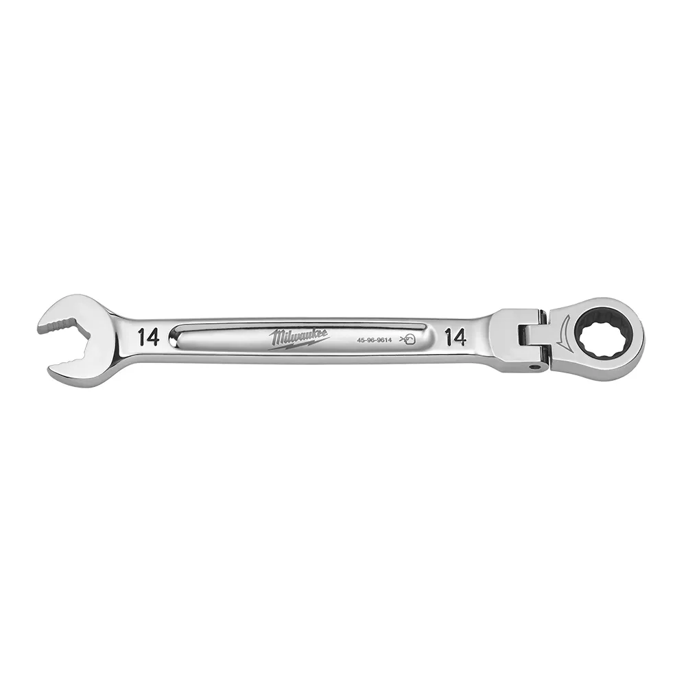 MILWAUKEE 14mm Metric R/OE Flex Head Racheting Spanner 45969614