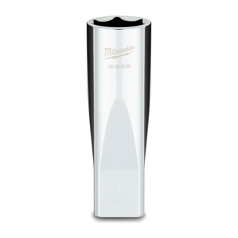 MILWAUKEE 1/2 Drive 3/4inch SAE 6-Point Deep Socket 45349130