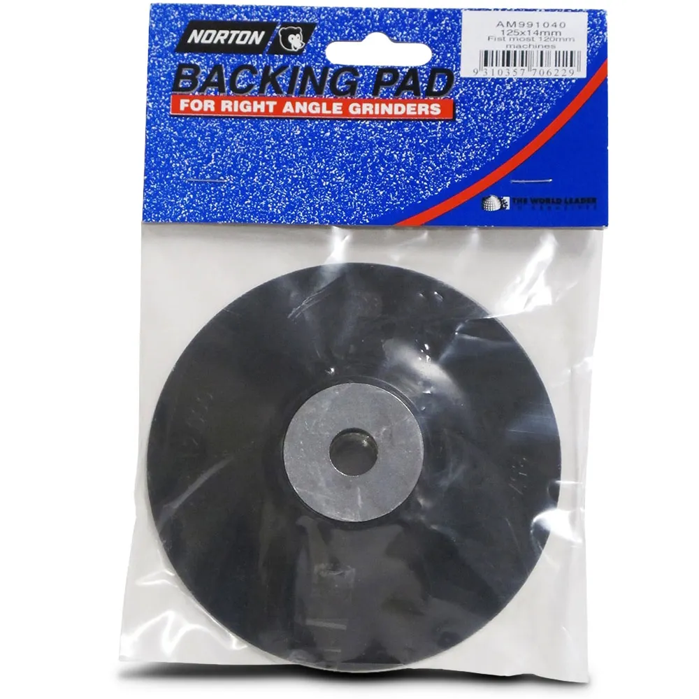 NORTON 125mm Fibre Disc Backing Pad