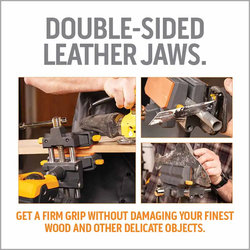 WORK IQ Vise Jaws Leather IQVJL
