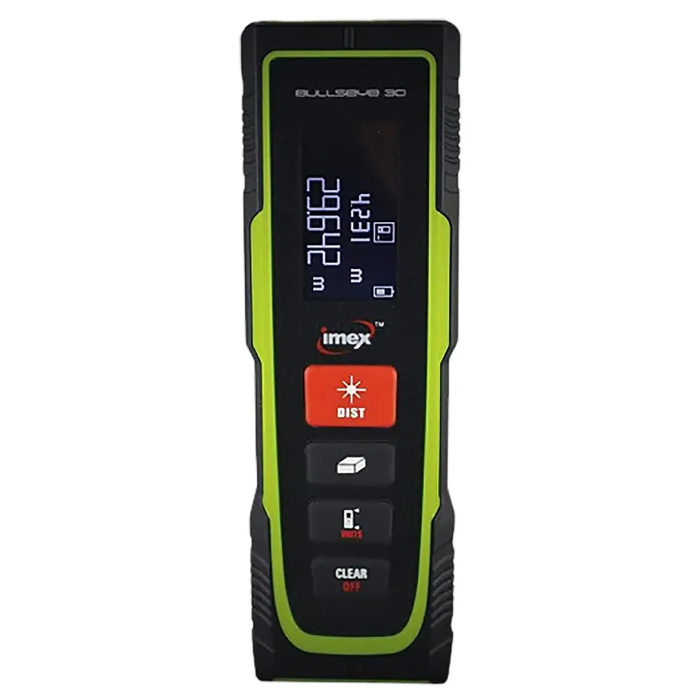 IMEX Bullseye 30m Laser Distance Measurer 008-I0BE30