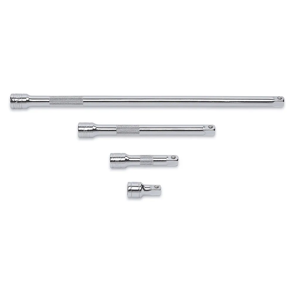 GEARWRENCH 4 pcs 3/8inch Drive Extension Set 1-1/2inch, 3inch, 6inch & 12inch 81200D
