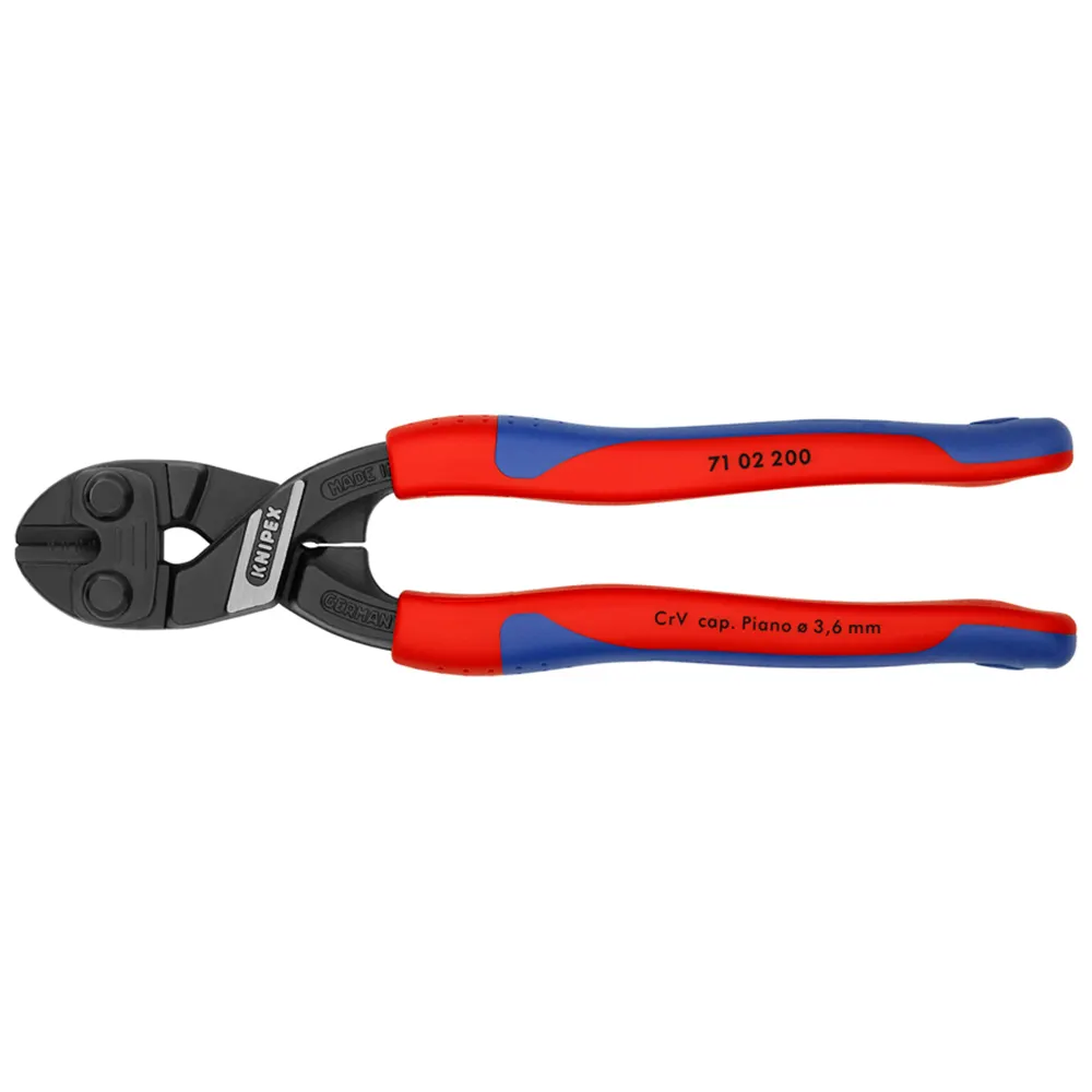 KNIPEX 200mm Compact Bolt Cutter 7102200SB
