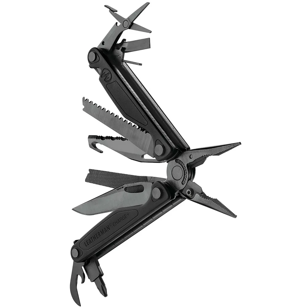 LEATHERMAN INC 6 Built-In Ems Tools Black Handles - Box YL832167