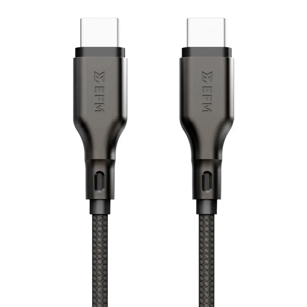 EFM 1m USB-C to USB-C Essential Power Cable - Black EFCAE1U990BLA