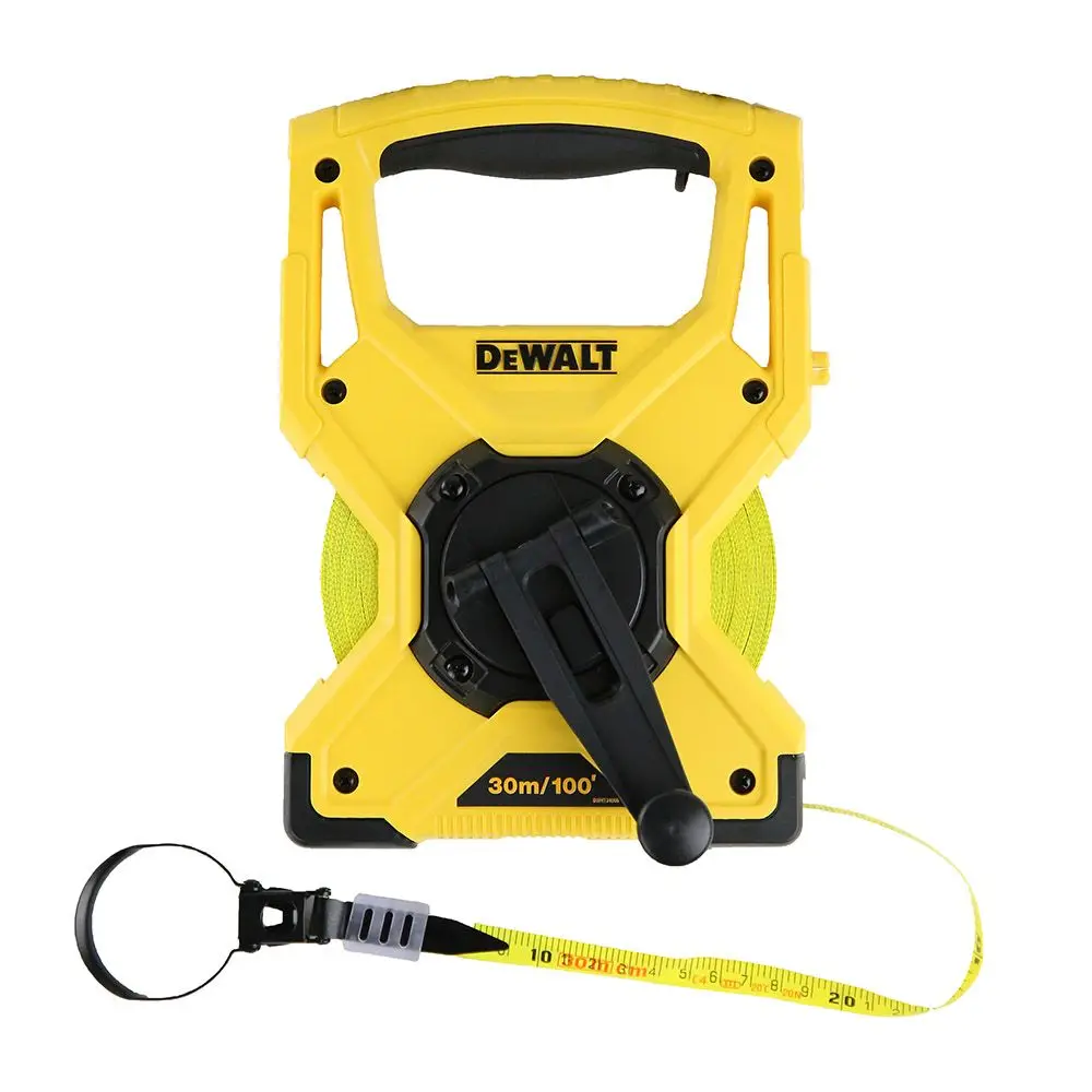 DEWALT 30M Open Reel Fibreglass Long Tape DWHT34066