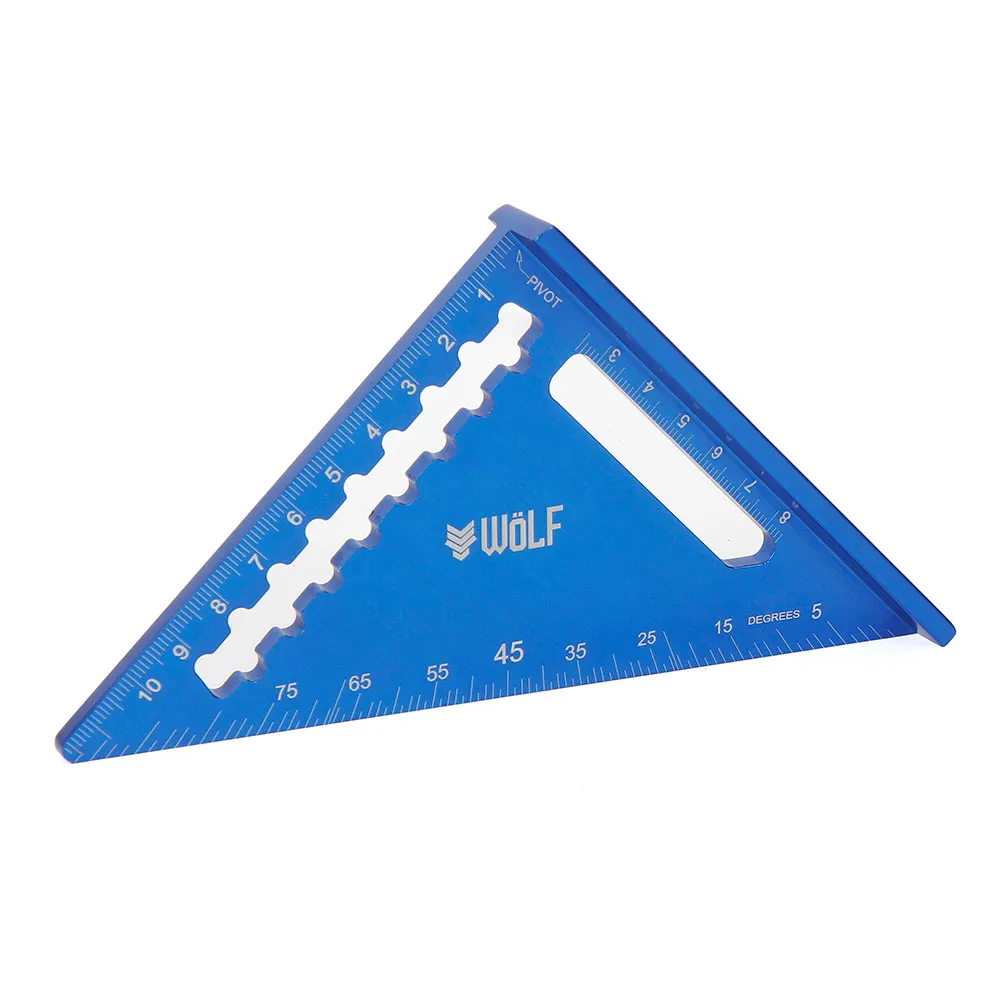 WoLF 120mm Aluminium Rafter Square WRA120