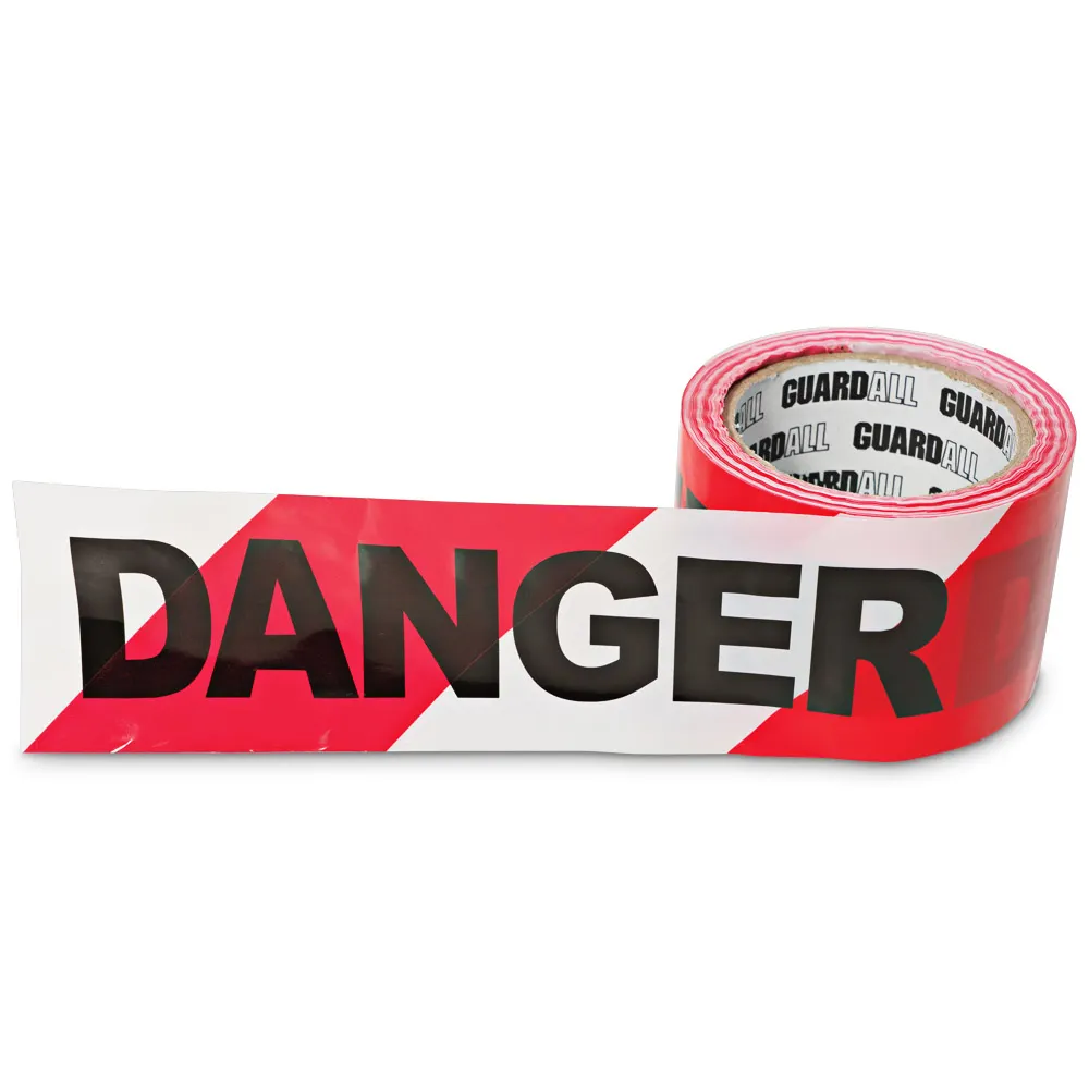 GUARDALL 100m x 75mm Danger Barrier Tape GASFT75D