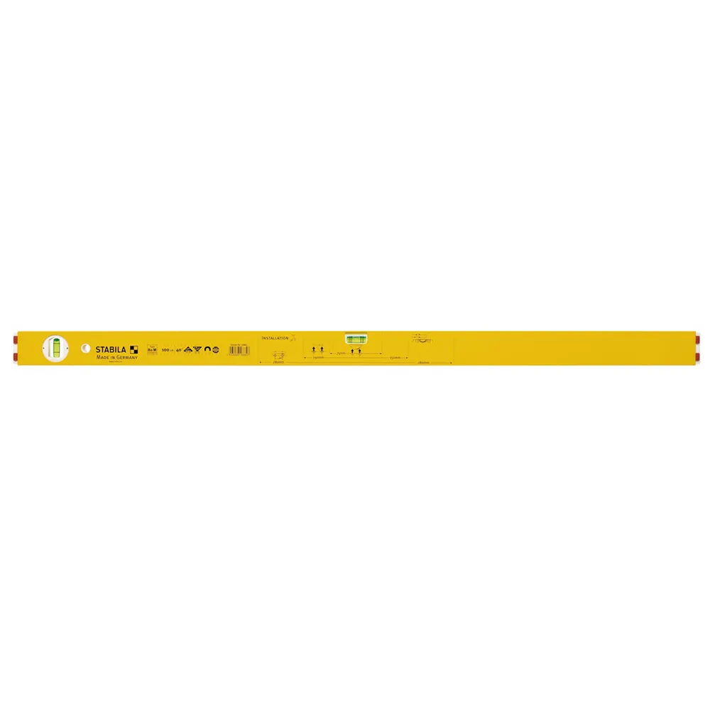 STABILA 1000mm 2 Vial Magnetic Box Spirit Level 16882