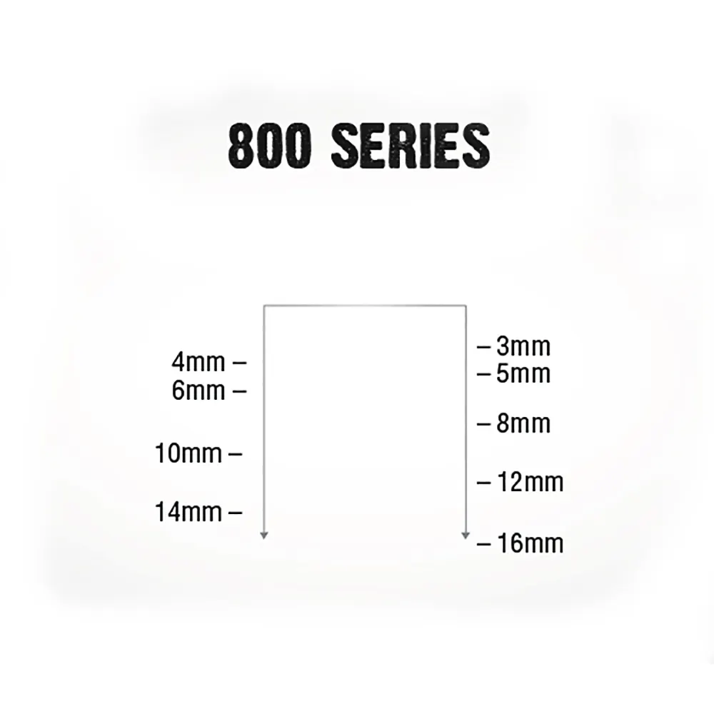 AIRCO 800 Series Staples - 12 x 13mm SF80120