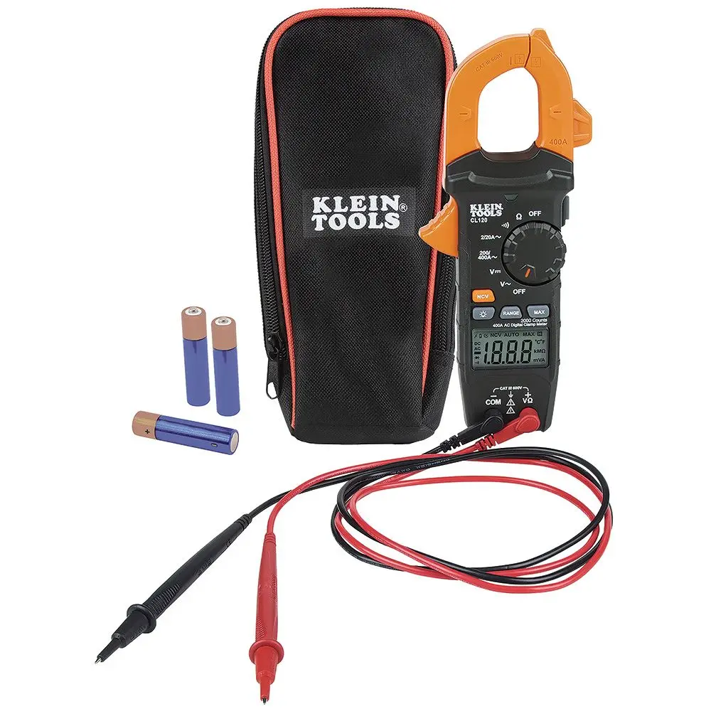 KLEIN 600V CAT4 400A AC/DC Digital Clamp Meter A-CL110