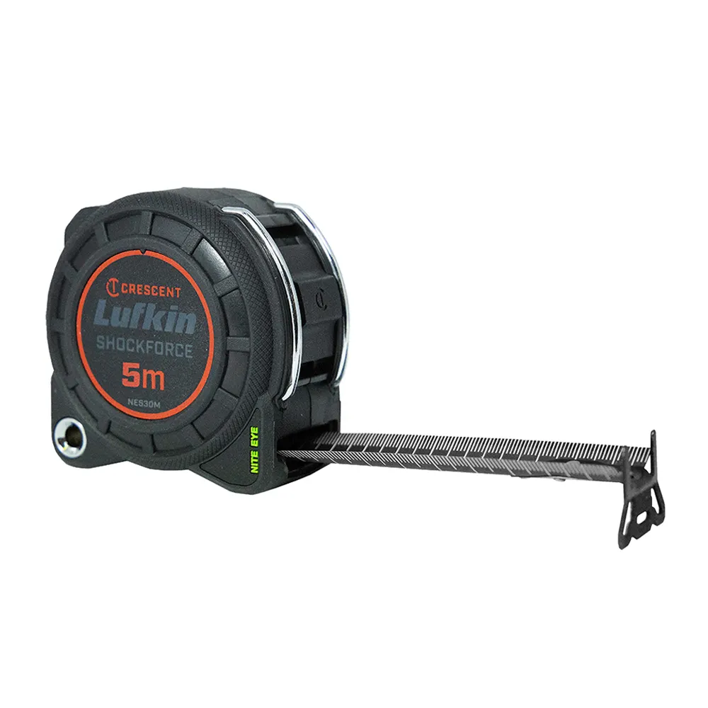 CRESCENT LUFKIN 5m x 30mm Shockforce Nite Eye Gen 1 Tape Measure NE530M