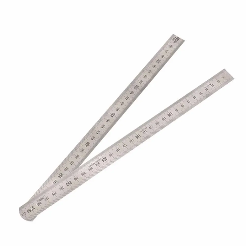 TOLEDO 600mm Single-Sided Metric Stainless Steel Folding Rule 600FM