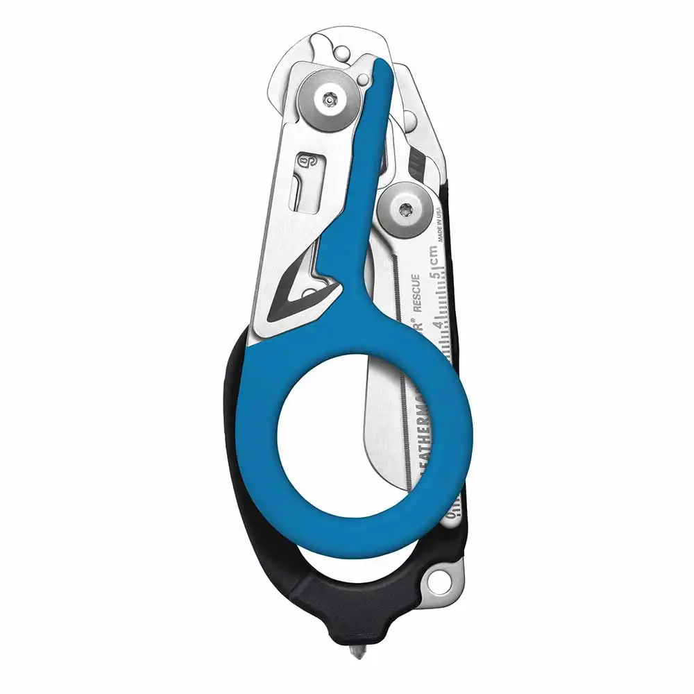 LEATHERMAN INC 6 Built-In Ems Tools Blue/Black Handles - Box YL833066