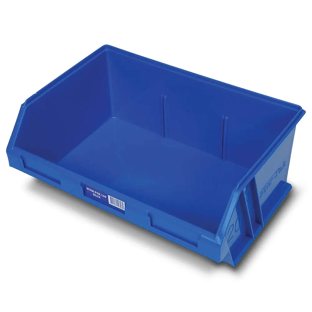 FISCHER 410 x 275 x 165mm STOR-PAK 120 Blue Storage Bin 1H-064B