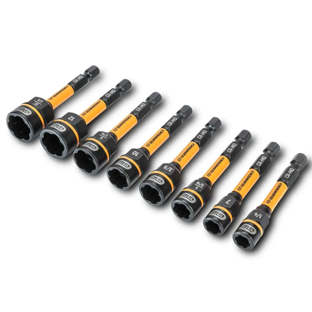 GEARWRENCH 8 Piece Bolt Biter Nut Extractor & Driver Set 86170