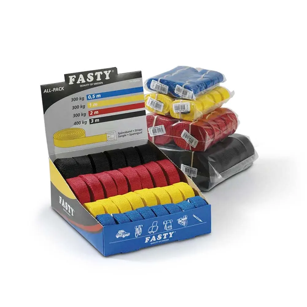 FASTY 25mm X 3.0m 400kg Cam Buckle Strap Single