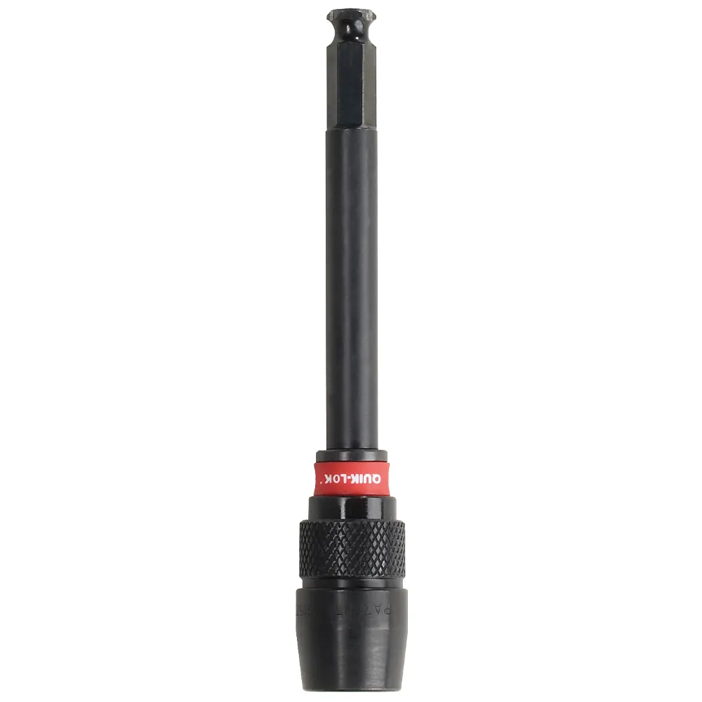 MILWAUKEE 140mm 7/16-Hex Quick-Change Extension Bit - QUIK-LOK 48281030