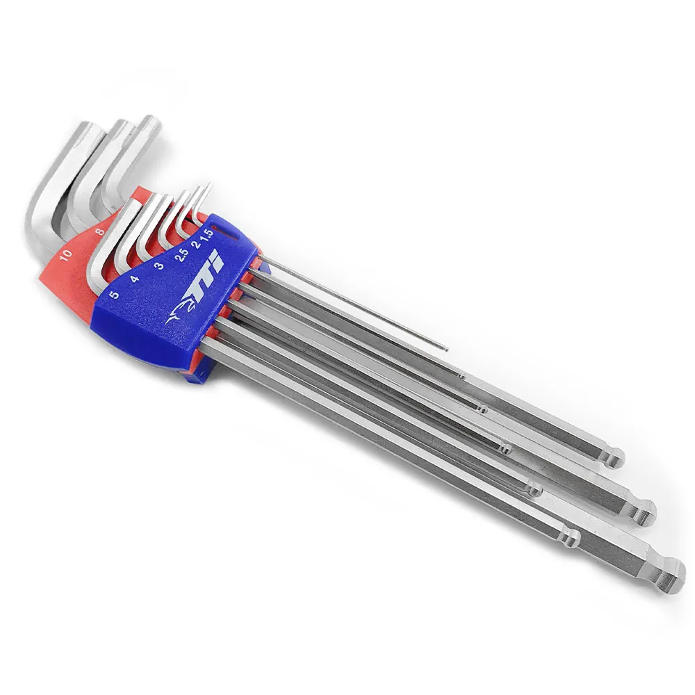 TTI 9 Piece ZEON Metric Hex Key Set TRHKZM9