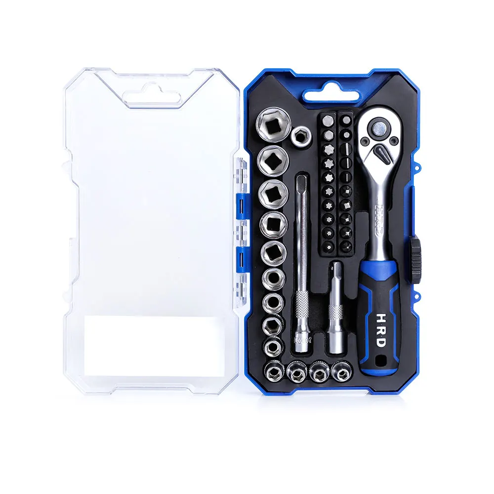 HRD 37 Piece 4-14mm Socket Set H14BS37