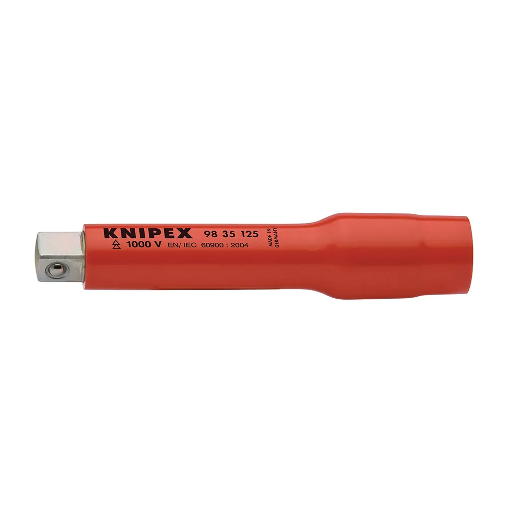 KNIPEX 3/8inch 125mm 1000V- Drive Insulated Extension Bar 9835125