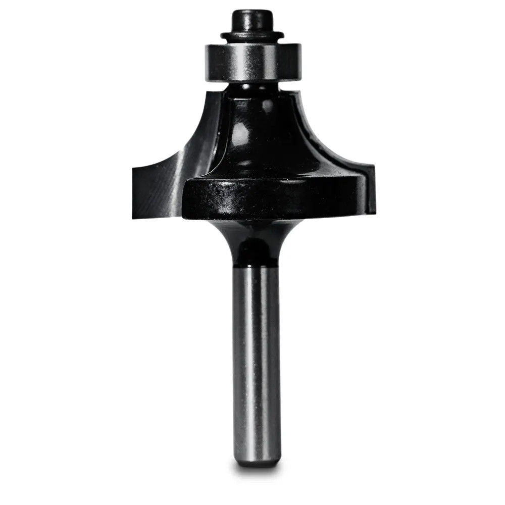 CARBITOOL Router Bit TCT Rounding Over 3/8inch -Radius 1/4inch -Shank T 512 B