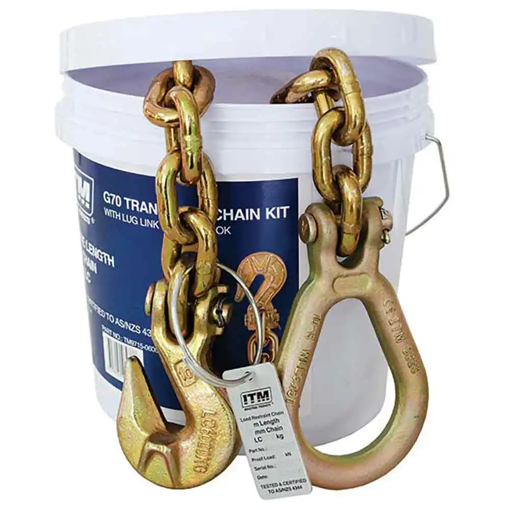 ITM 6T Lug Grab Hook Transport Chain TM9715-06005