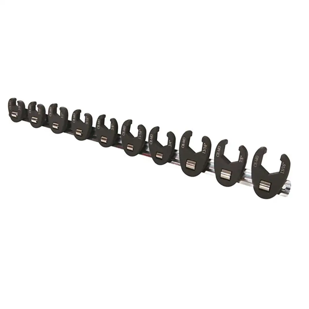 TOLEDO Crowfoot SAE Wrench Spanner Set - 10 Piece 301669