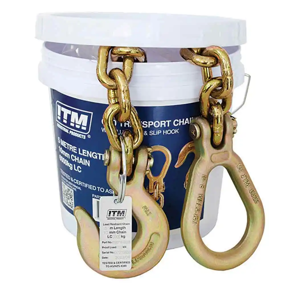 ITM 6T Lug Link Slip Hook Transport Chain TM9716-06005