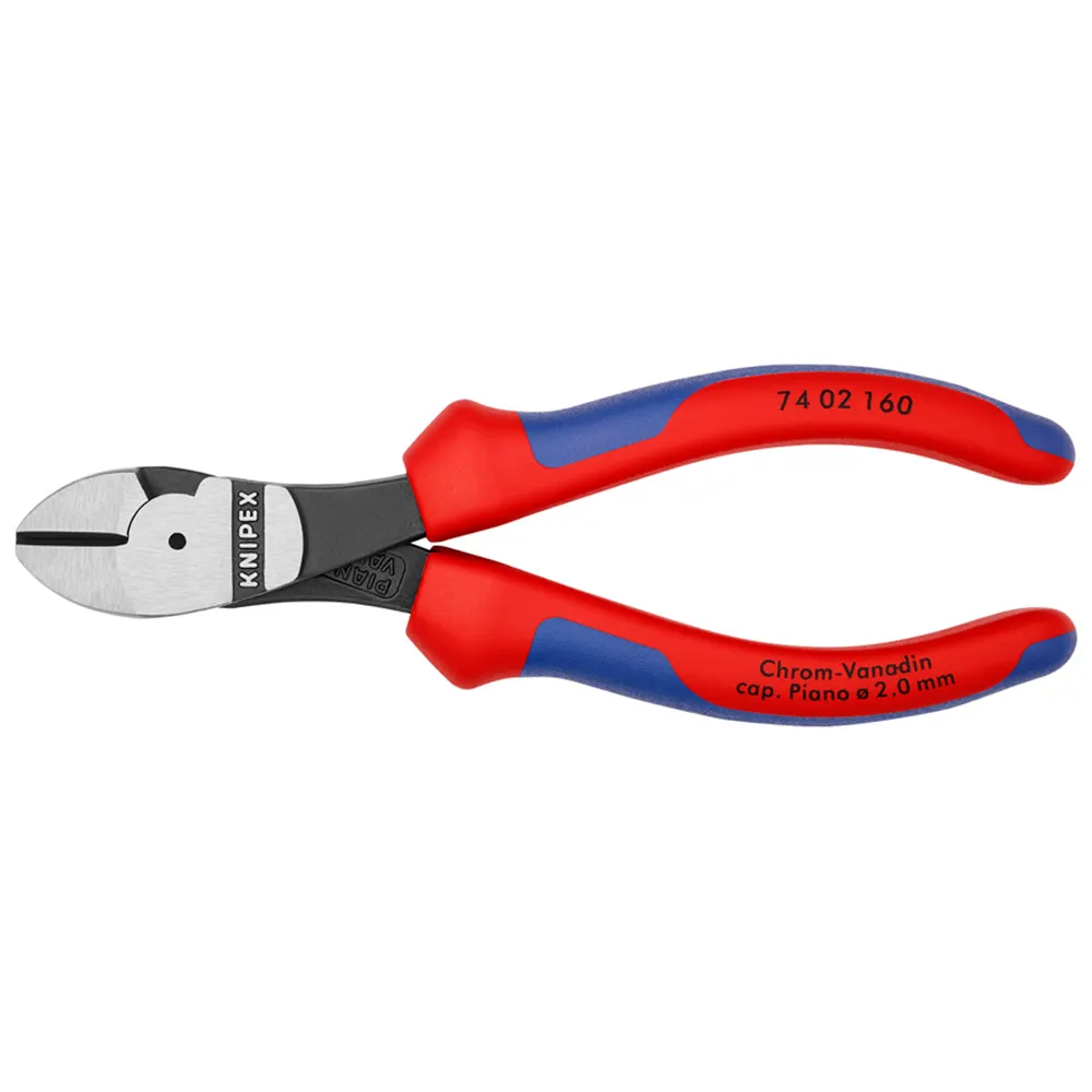 KNIPEX 160mm High Leverage Diagonal Cutting Plier 7402160SB