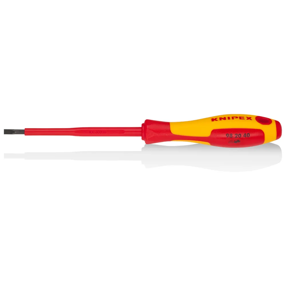 KNIPEX 4.0 x 100mm 1000V VDE Screwdriver 982040