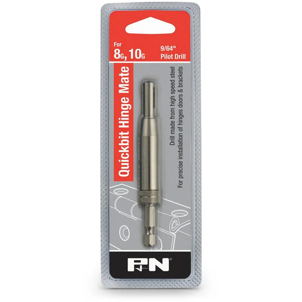 P&N QUICKBITS 9/64inch Hinge Installation Drill Bit - HINGE MATE