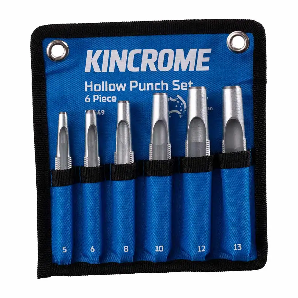 KINCROME 6 Piece Hollow Punch Set K9449