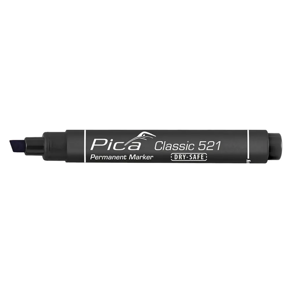 PICA Classic Permanent Marker Chisel Tip Black 52146SB