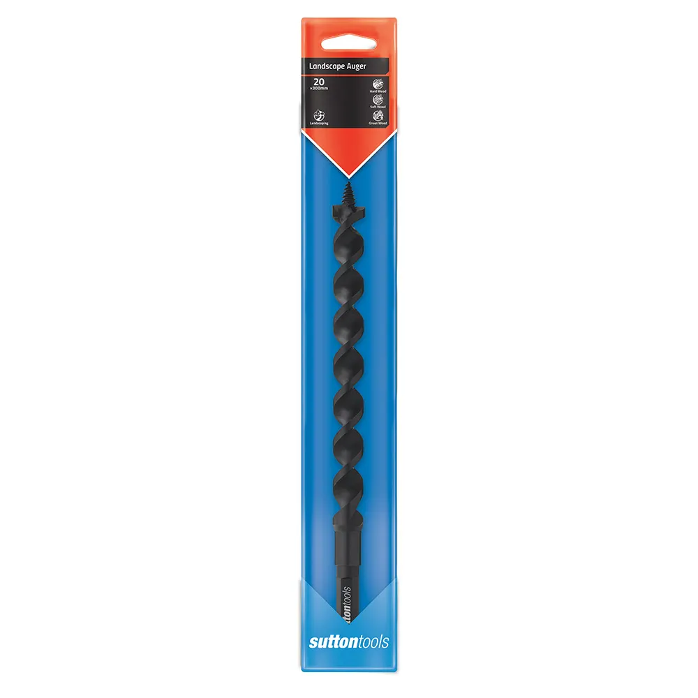 SUTTON 20x300mm 7/16-HX Scotch-Pat Wood Auger Drill Bit D5182000
