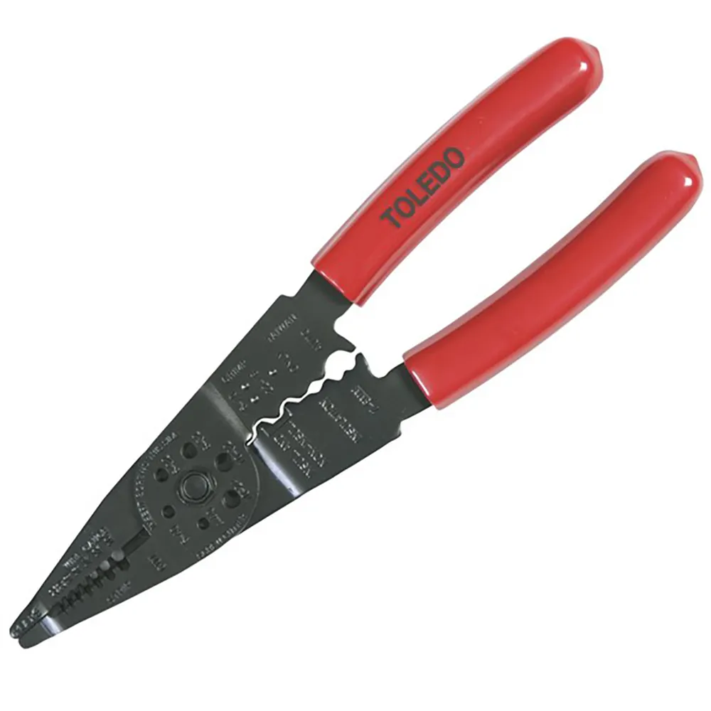 TOLEDO 7-in-1 Wire Stripper & Crimper 302155