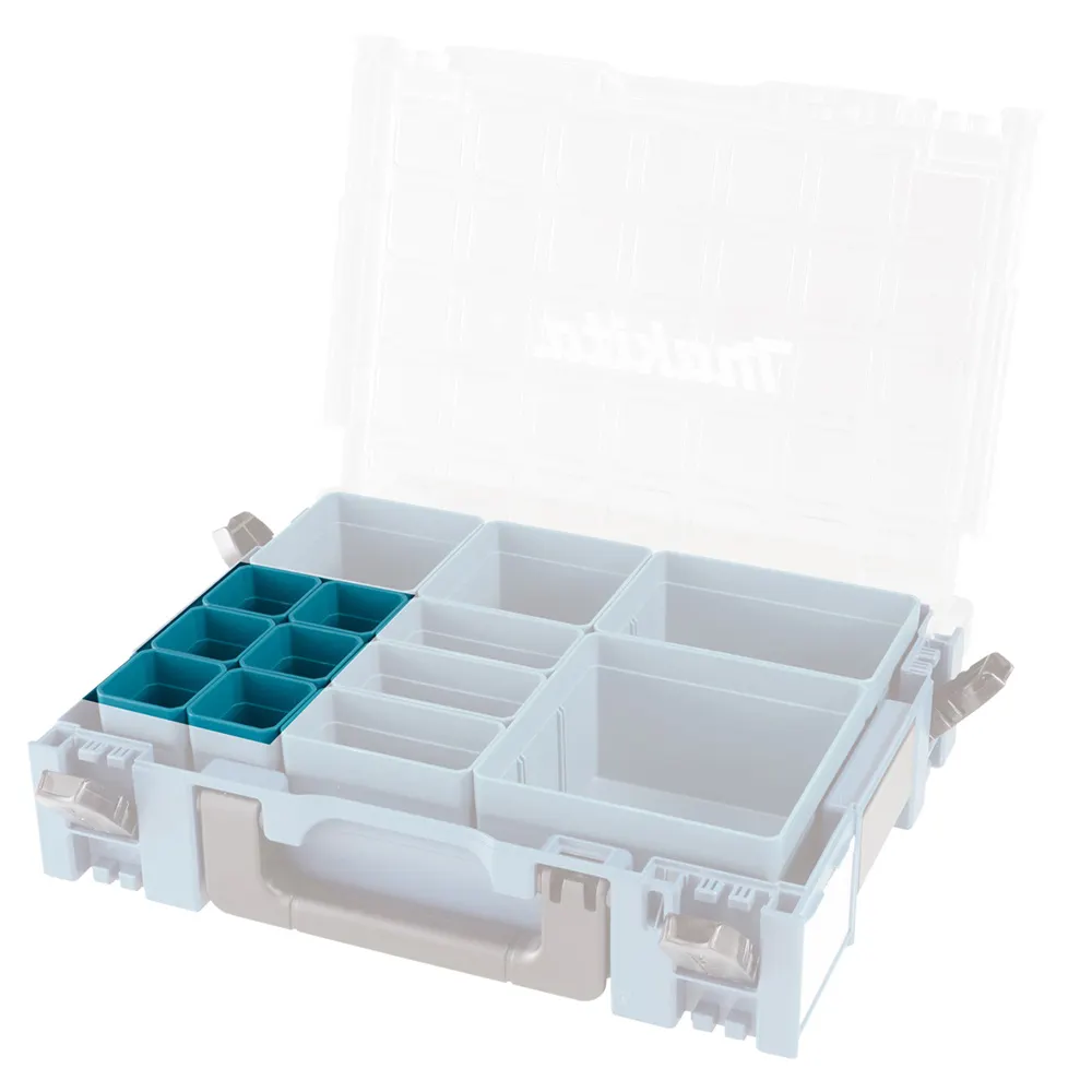 MAKITA Makpac Organiser 50 x 50mm Tub 1 Suits 191X80-2 191X93-3