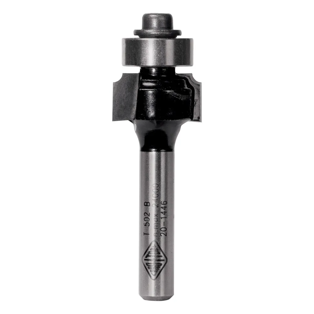 CARBITOOL Router Bit TCT Rounding Over 1/16inch -Radius 1/4inch -Shank T 502 B