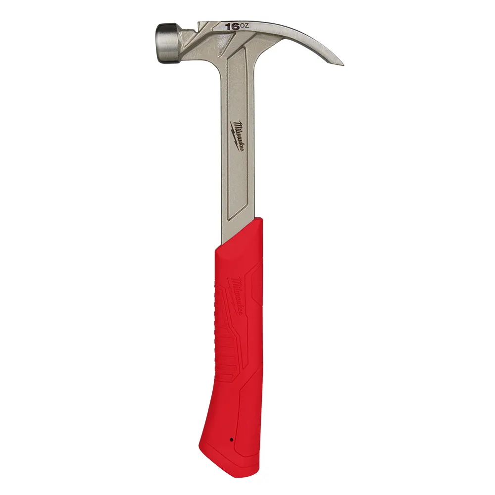 MILWAUKEE 16oz Smooth Face Steel Hybrid Claw Hammer 48229018A