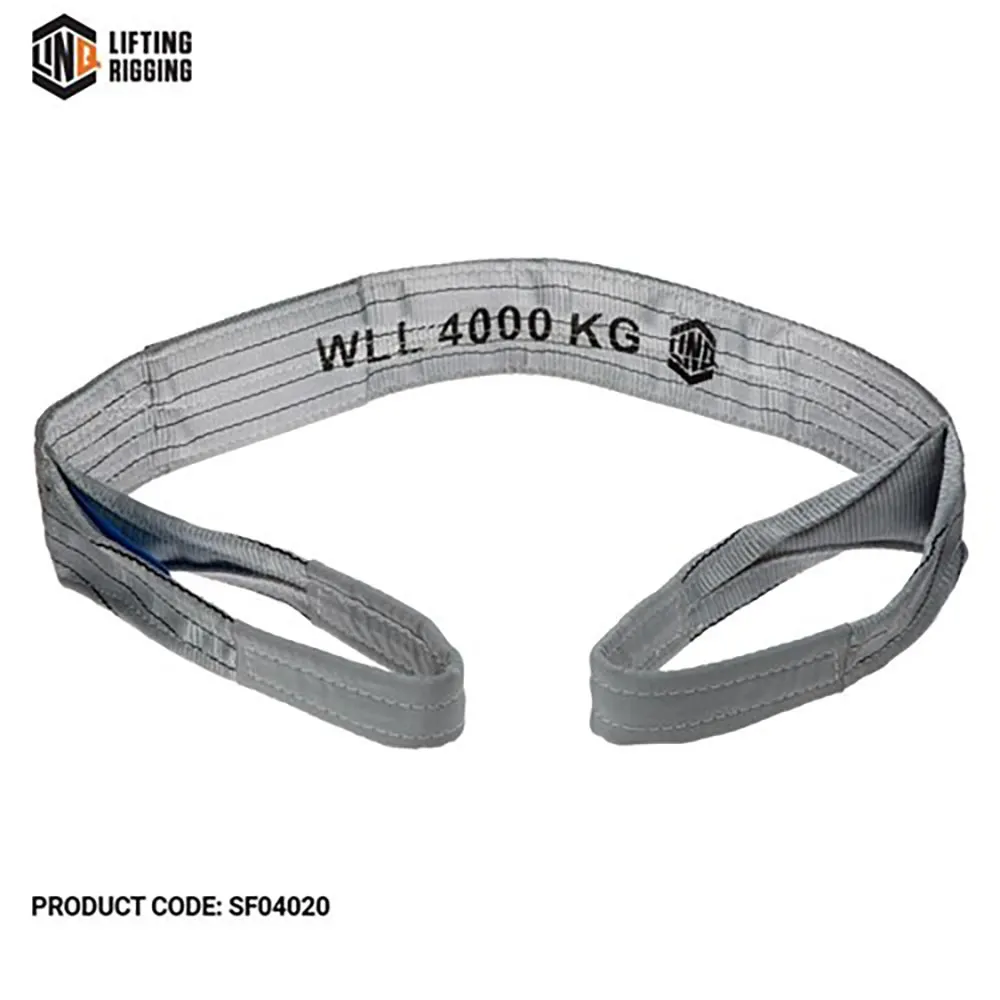 LINQ 5m Sling Webbed Flat Grey SF04050