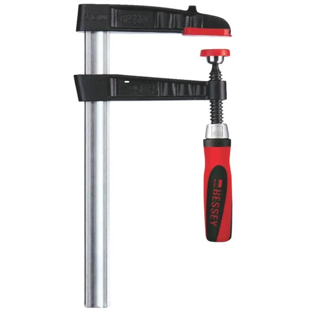 BESSEY 300mm Malleable Cast Iron Screw Quick Action Clamp TPN With 2 Component Handle TG30S12-2K