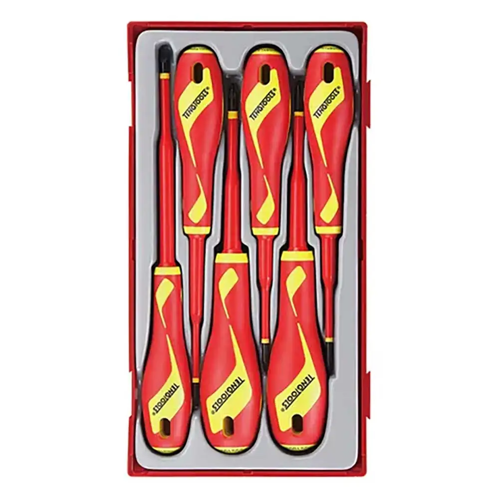 TENG TOOLS MD 1000V VDE Screwdriver Set - TC Tray - 6 Piece TE-TTV706N