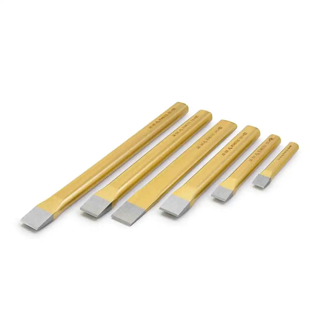 RENNSTEIG 6 Piece Slitting Cold Chisel  RCFT6