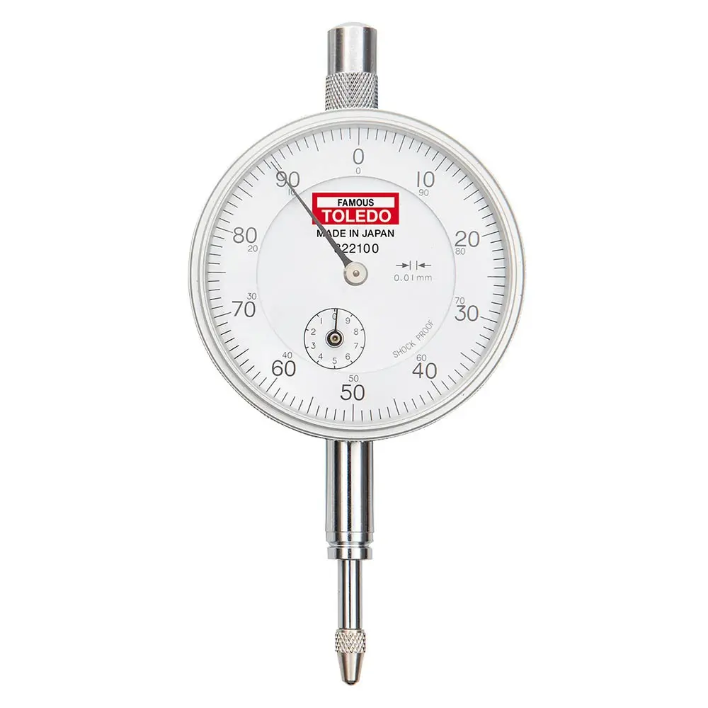 TOLEDO 0.01 x 10mm Analogue Dial Indicator 322100